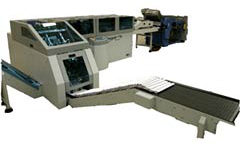 High speed in-line booklet production