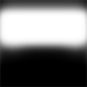 Transparent dark background ovelay to the video