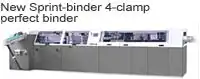 Sprint-binder 4-clamp perfect binder