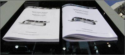 Booklets with ISG cold glue and conventional stitching