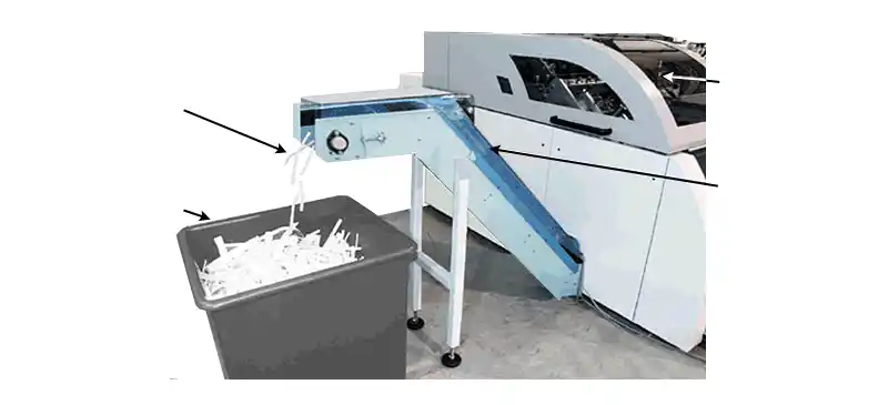 Waste removal conveyor TWC-100
