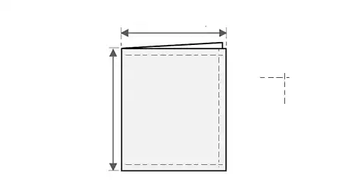 Smart-binder minimum and maximum lengths and widths